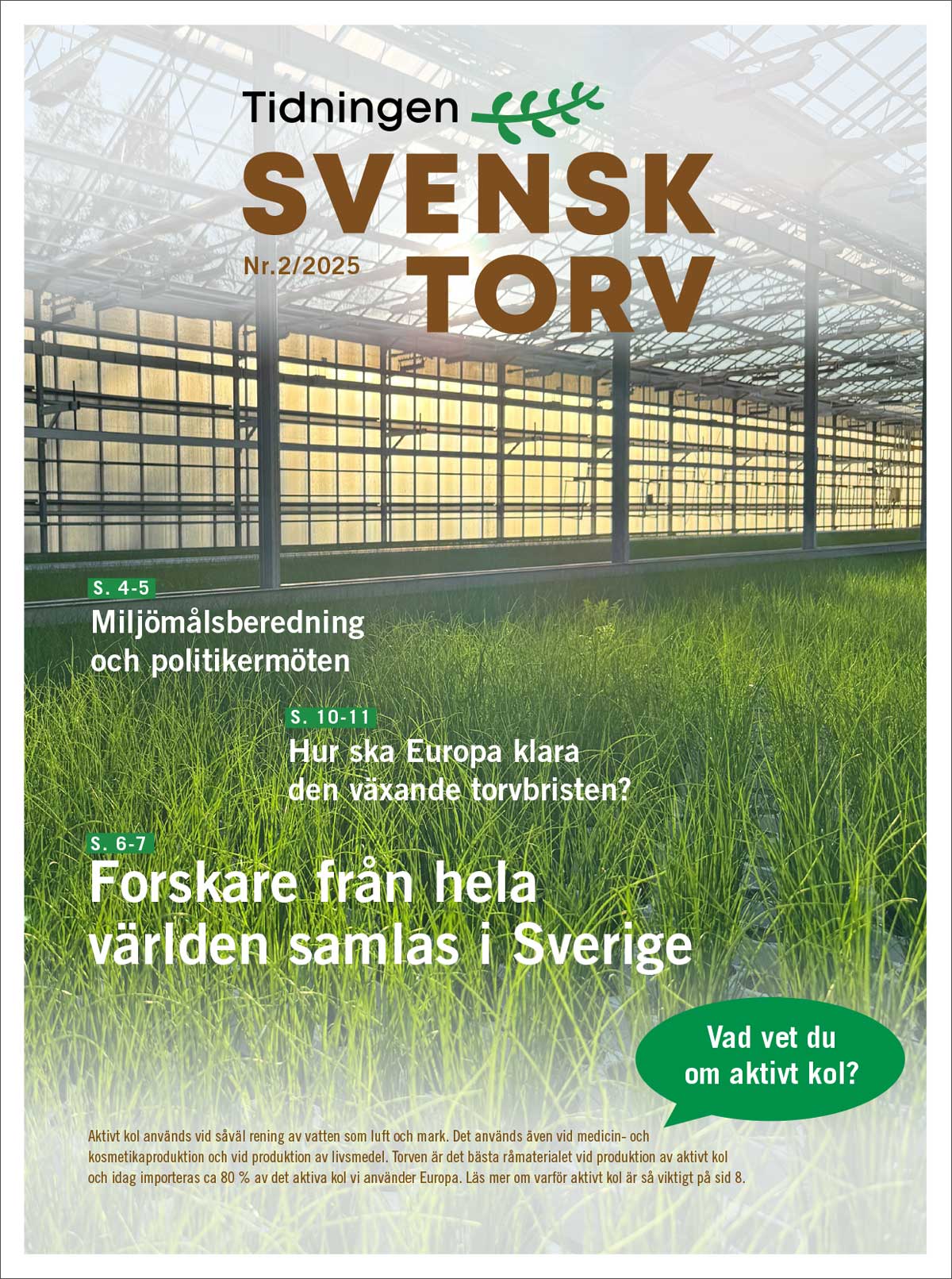 Tidningen Svensk Torv nr 2/2025